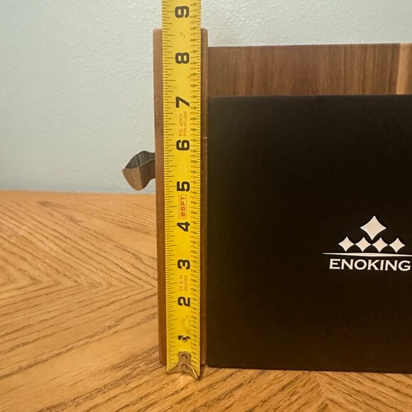 Natural Hardwood Knife Block Wooden Counter Storage 14 Slots Spaces - Picture 8 of 10